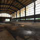 Illustration for article titled Abandoned Shipyard Halls Look Magical After Heavy Rain
